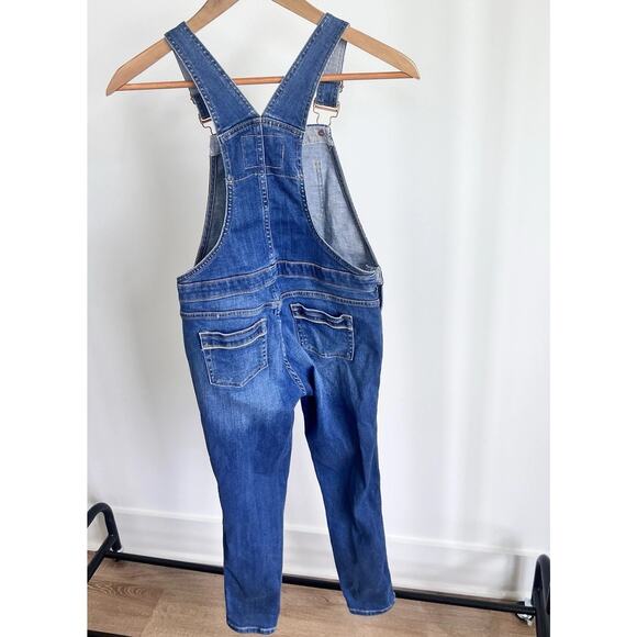 Vineyard Vines VV Girls Denim Overalls Jeans Pants Indigo Size 12 - Picture 5 of 7